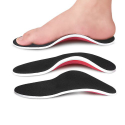 Flat Foot Corrective Insole Arch Support Pad Breathable Corrective XO Type Valgus Varus High Elastic EVA Insole