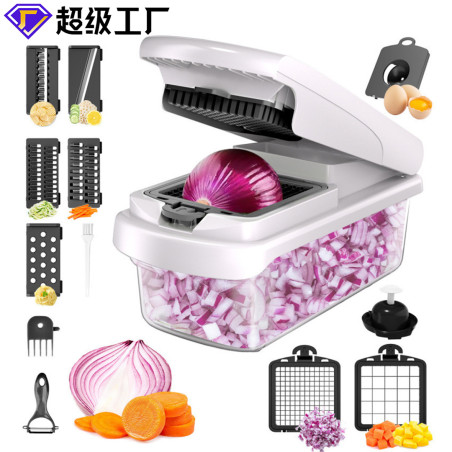 Multifunctional Vegetable Cutter Kitchen Vegetable Cutter Slicer Grater Vegetable Cutter Polishing Silk Artifact