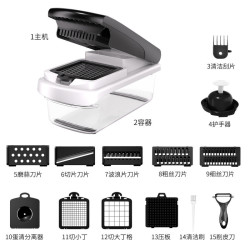 Multifunctional Vegetable Cutter Kitchen Vegetable Cutter Slicer Grater Vegetable Cutter Polishing Silk Artifact