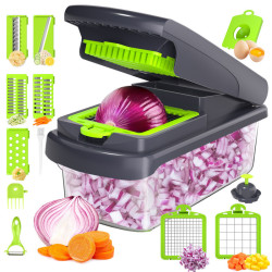 Multifunctional Vegetable Cutter Kitchen Vegetable Cutter Slicer Grater Vegetable Cutter Polishing Silk Artifact