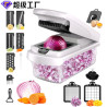 Multifunctional Vegetable Cutter Kitchen Vegetable Cutter Slicer Grater Vegetable Cutter Polishing Silk Artifact