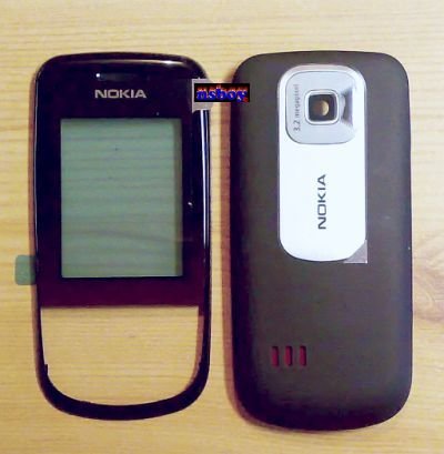 Nokia 3600 Slide előlap, akkufedél, gyári minőség.