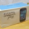 Alcatel One Touch Pop C1 Dual SIM Mobiltelefon fekete, újszerű állapot, sérült akkufedéllel.