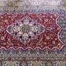 Kivételes szépségű Iráni Tabriz aprólékos mintázatú kézi csomózású nagy méretű szőnyeg, Ritkaság