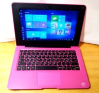 Selecline Notebook 10.1", Windows 10, Intel atom, WIFI 1GB/32GB, Rózsaszín.