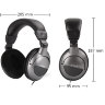 A4Tech HS-800 mikrofonos fejhallgató, Fekete/Ezüstszürke, új állapot gyári csomagolásban.