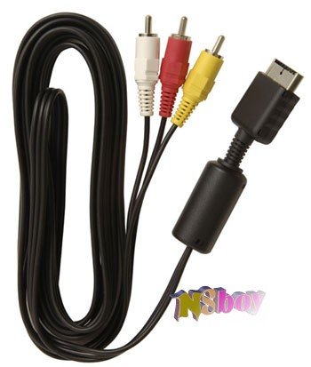 PlayStation audio-video kábel PSX, PS2, PS3 játékkonzolokhoz használhatod, vadi új