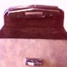 Bőr fekvő táska: Biztonsági zárral régi retro mobilokhoz.