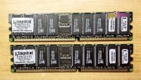 Kingston 2x512MB DDR1 ECC memória készlet