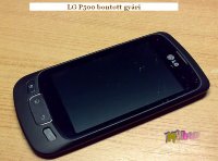 Bontott előlap, touchpad, LCD: LG P500 Optimus One