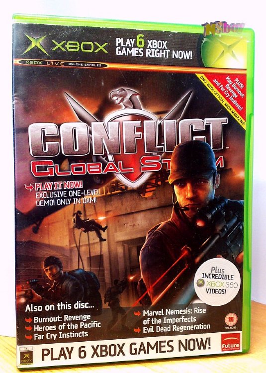 Xbox Classic játék: Official Xbox Magazine Game disc 47: Conflict Global Storm