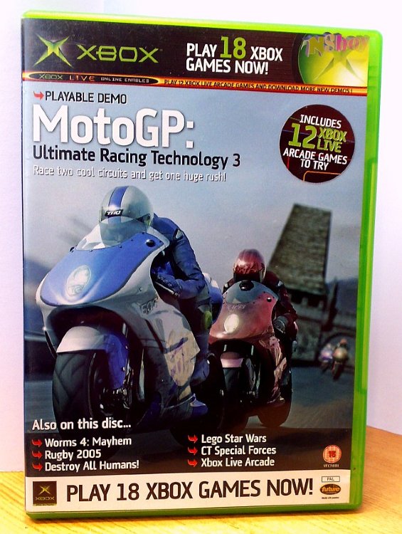 Xbox Classic játék: Official Xbox Magazine Game disc 43: MotoGP